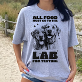 All Food Must Go to the Lab DTF Print