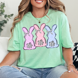Lace Bunnies DTF Print