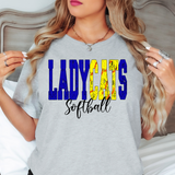 LadyCats Sport Grunge DTF Print