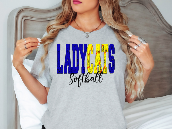 LadyCats Sport Grunge DTF Print