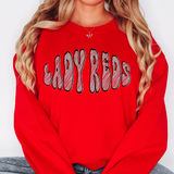 Lady Reds Alternative Black Sketch DTF Print