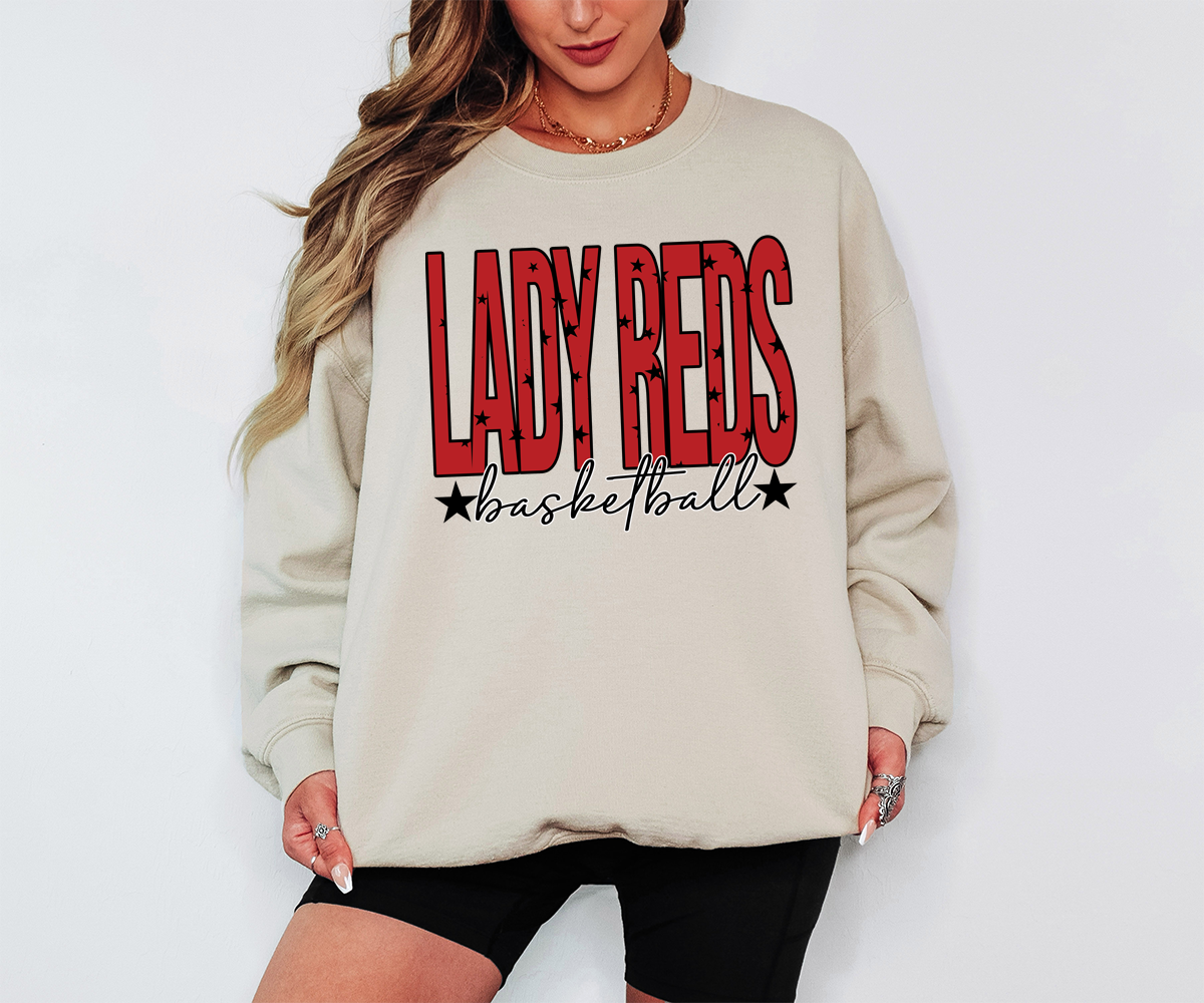 Lady Reds Star Power Team DTF Print