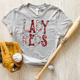 Lady Reds Doodle DTF Print