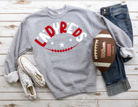 Lady Reds Football Star DTF Print