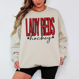 Lady Reds Hockey Star Power Team Sports DTF Print