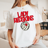 Lady Redskins Volleyball DTF Print