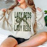 Lady Reds Matching Stacked Camo Greens DTF Print