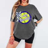 Lady Wardogs Coquette Softball Spirit DTF Print