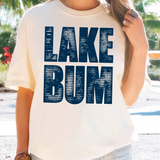 Distressed Lake Bum DTF Print