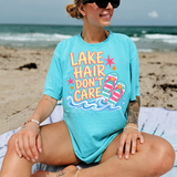 Lake Hair Dont Care DTF Print