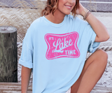 Distressed Lake Time DTF Print