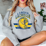 Lander Lacrosse Grunge DTF Print