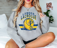 Lander Lacrosse Grunge DTF Print