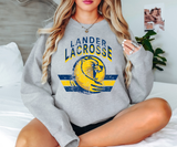 Lander Lacrosse Grunge DTF Print