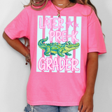 Later Gator Grader Stripes DTF Print