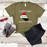 I left my hearing in Iraq DTF Print