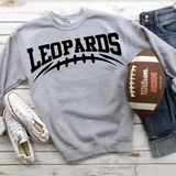 Leopards Football Arched DTF Print