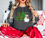 Let It Snow Snowman DTF Print