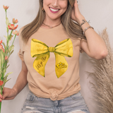 Lets Go Chix Coquette Ribbon DTF Print