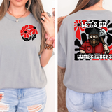 Let's Go Lumberjacks Floral DTF Print