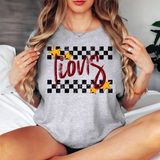 Lions Checker Star DTF Print