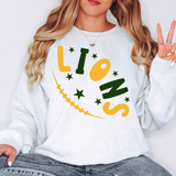 Lions Star Football DTF Print