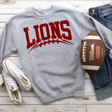 Lions Football Arched DTF Print