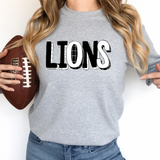 Lions TUX deluxe dtf print