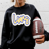 Lions Outline DTF Print