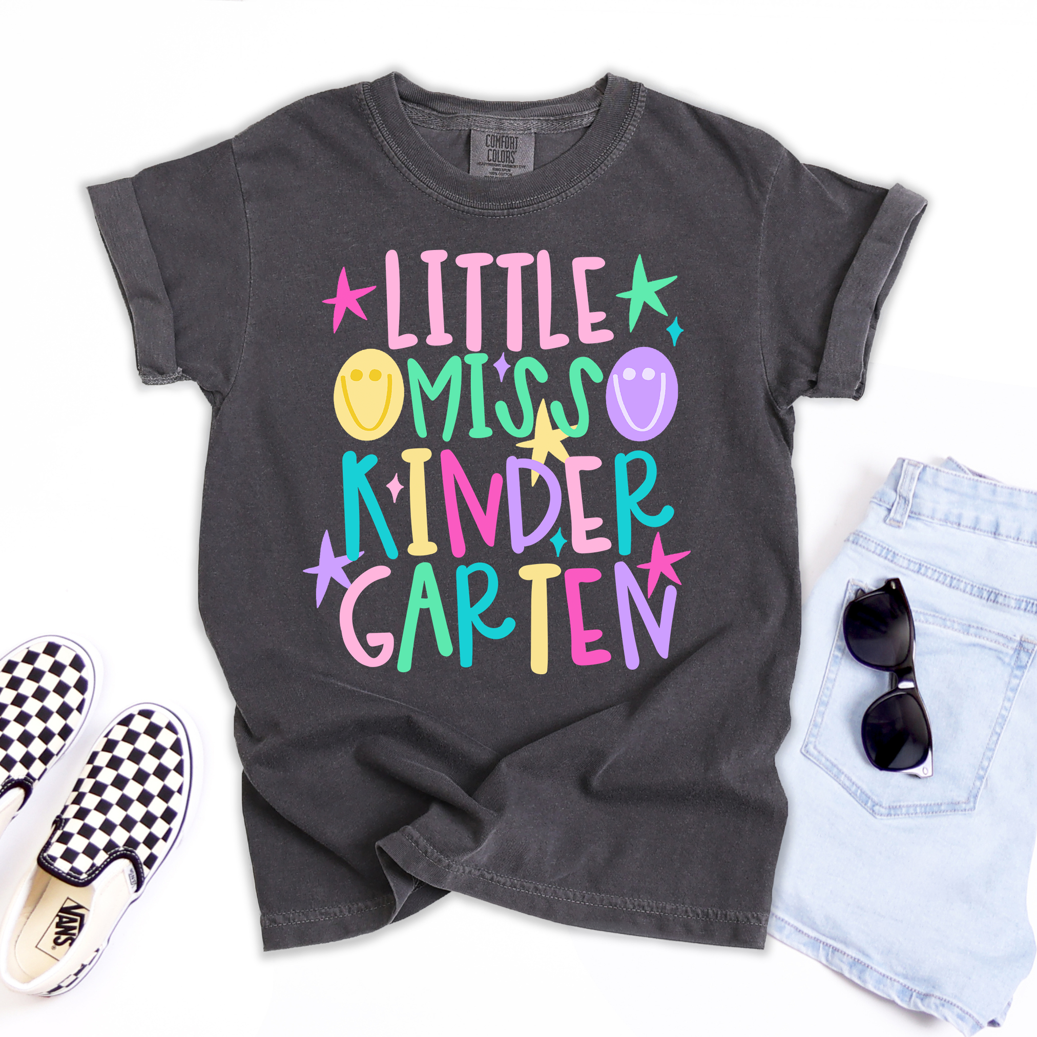 Little Miss Back To School DTF Print