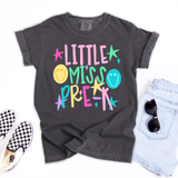 Little Miss Back To School DTF Print
