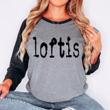 Loftis Mystery Black DTF Print