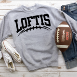 Loftis Football Arched DTF Print