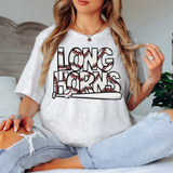 Longhorns Baseball Doodle DTF Print