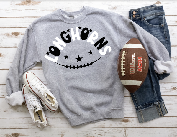 Longhorns Football Star DTF Print