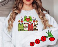 I love being Mama Grinch DTF Print