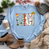 Gigi Christmas Doodle DTF Print