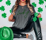 Distressed Lucky 01 DTF Print