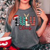 Lulu Claus Christmas DTF Print