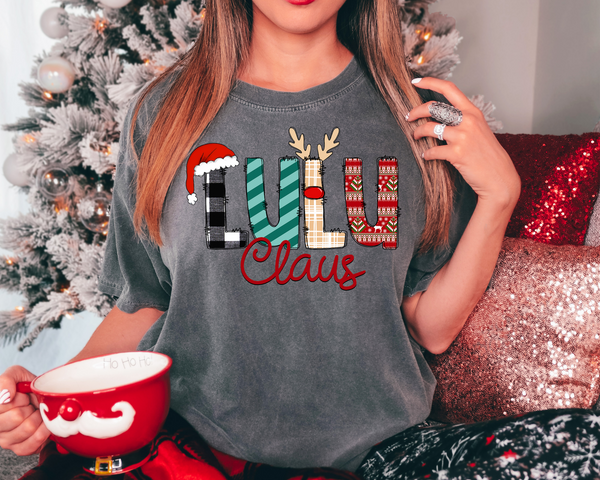 Lulu Claus Christmas DTF Print