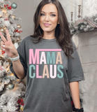 Mama Claus Checker Christmas DTF Print