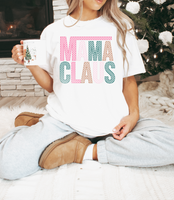 Mama Claus Checker Christmas DTF Print