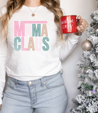 Mama Claus Checker Christmas DTF Print