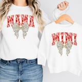 Mama Mini Coquette Valentine Bow DTF Print