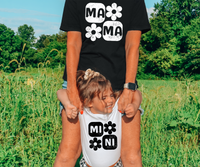 Mama Mini Flower DTF Print