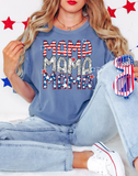 Patriotic Mama Repeat DTF Print