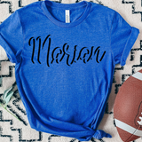 Marian Curvy Shadow DTF Print