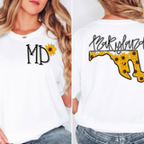 Maryland Whimsy State Flower DTF