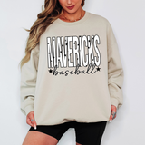 Mavericks Baseball Star Power Team Sports DTF Print