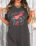 Meet Me At Midnight Martini Glass DTF Print